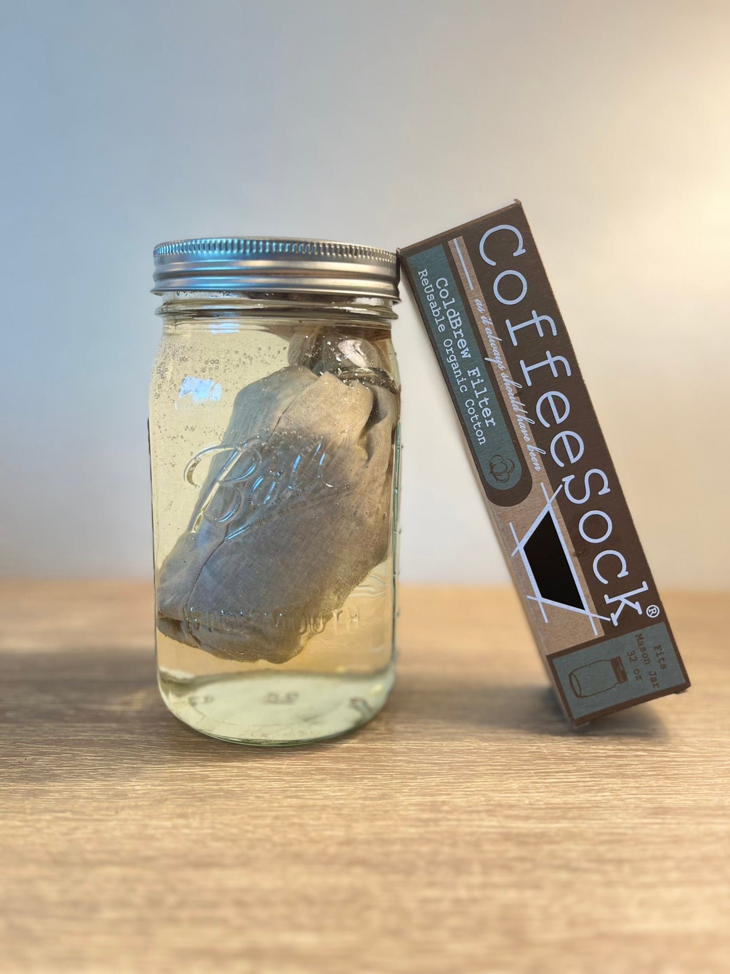 Hiker Coffee Organic Cold Brew & CoffeeSock - Brew At Home